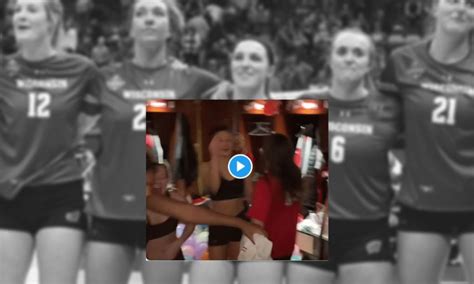 wisconsin volleyball team leaked images unedited video|Wisconsin volleyball players private photos, video shared online